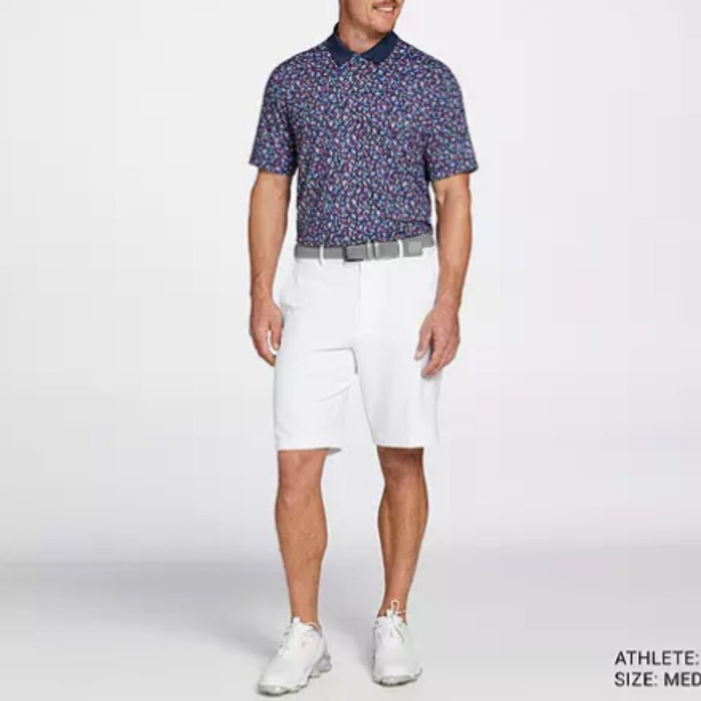 Walter Hagen Men's Performance 11 USA Fashion Golf Polo
